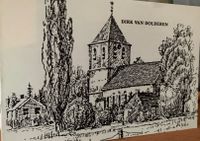 Dirk van Dolderen tekening kerk Oosterbeek 1