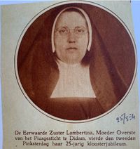 Moeder Overste Zuster Lambertina