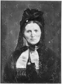 Portret van waarschijnlijk Maria Bernardina van de Grinten (1832-1886)