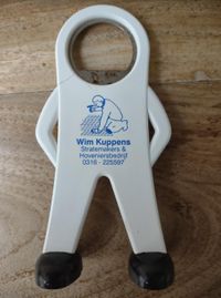Reclame opener Wim Kuppens