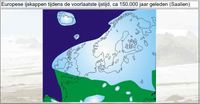 Voorlaatste ijstijd, het ijs bereikte Nederland